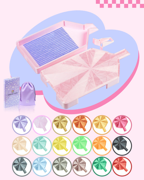 Forever Young Trays: Crystalline Pink