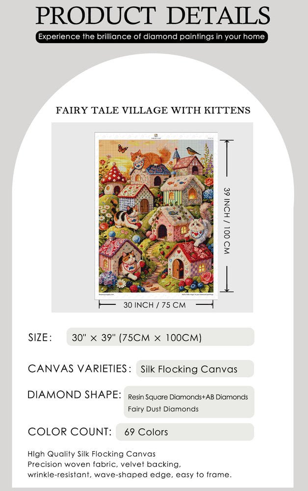 Forever Young®️ DIY - Fairy Tale Village with Kittens