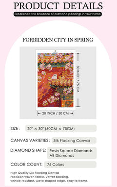 Forbidden City in Spring - Forever Young®️ DIY - 