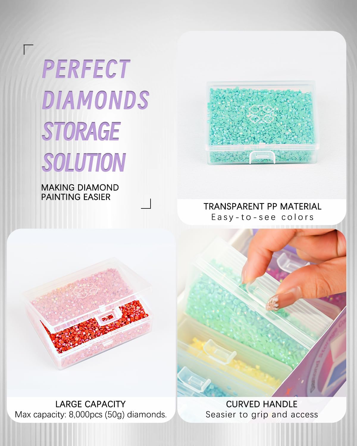 Forever Young 8pcs Containers Trays & Gift Box - Forever Young®️ DIY - 