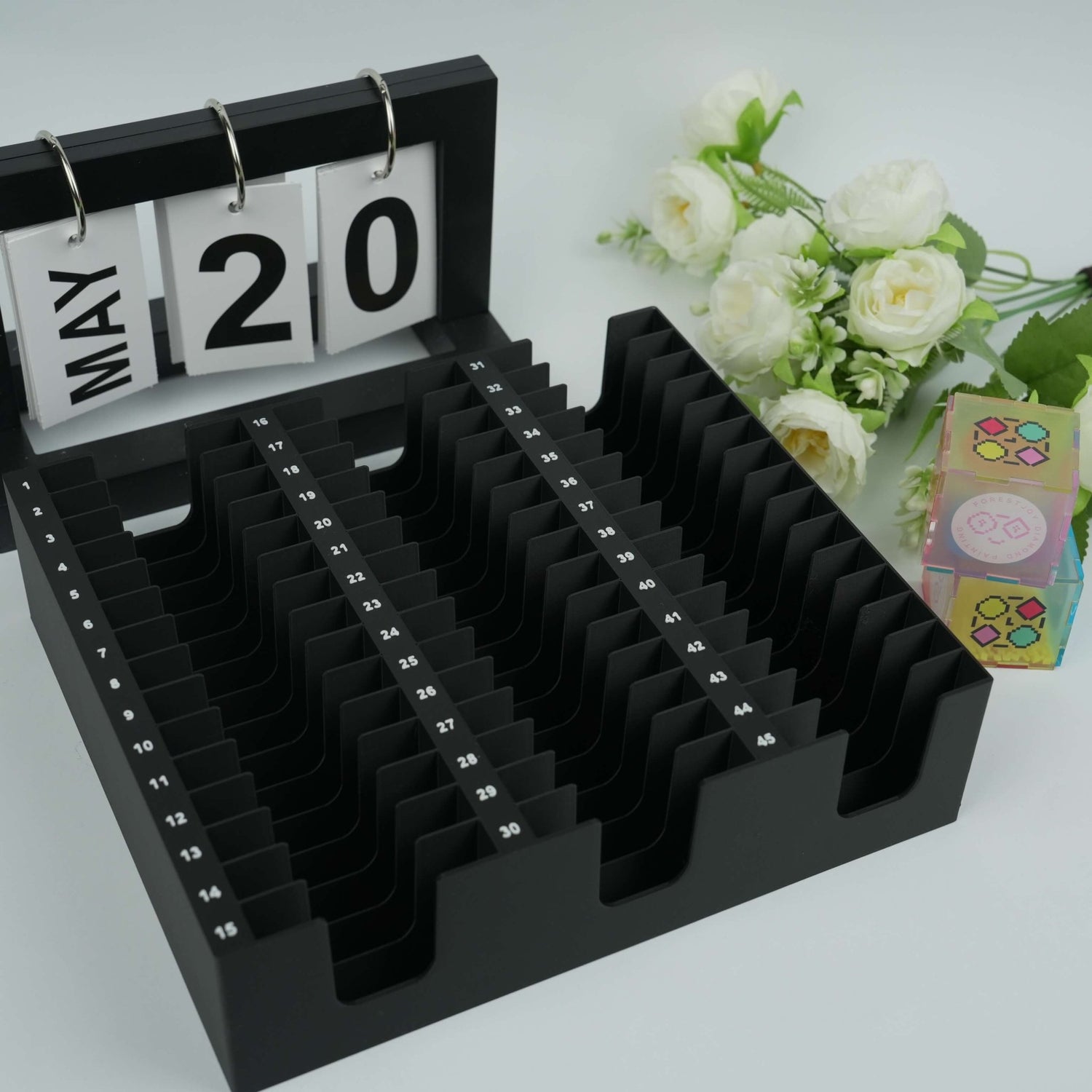 Forever Young Diamond Bag Storage Rack (No.1 - No.45) - Forever Young®️ DIY - 