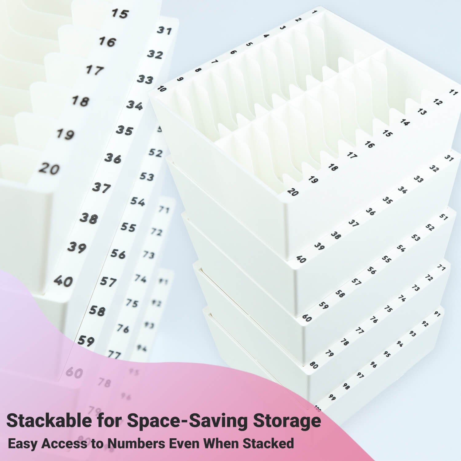 Forever Young Diamond Bag Storage Rack (with number) - Forever Young®️ DIY - 
