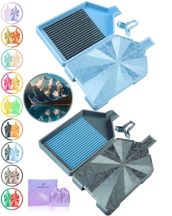 Forever Young Trays: 2 - Pack Set - Alpine Lake - Forever Young®️ DIY - 