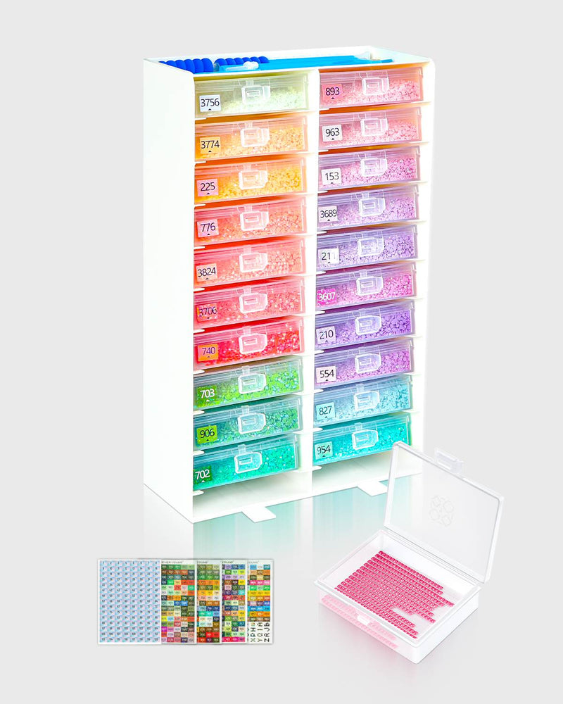 ForeverYoung 3-in-1 Diamond Art Tray Set