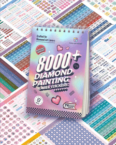 ForeverYoung Diamond Art Label Sticker Book - Forever Young®️ DIY - 