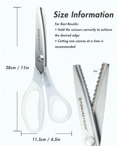ForeverYoung Scallop Edge Pinking Shears - Forever Young®️ DIY - 