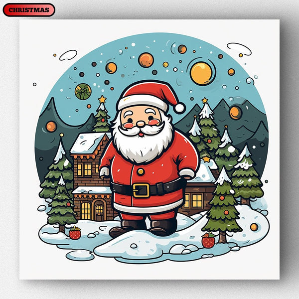 Frosty Festivities with Santa - Forever Young®️ DIY - 