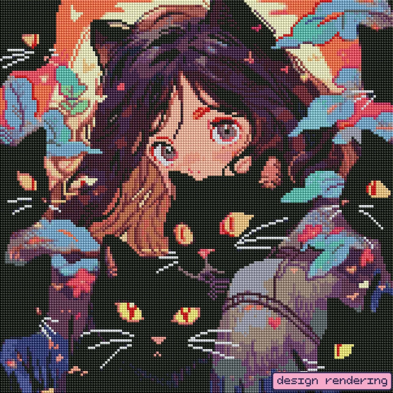 Girl and Cat - Forever Young®️ DIY - 