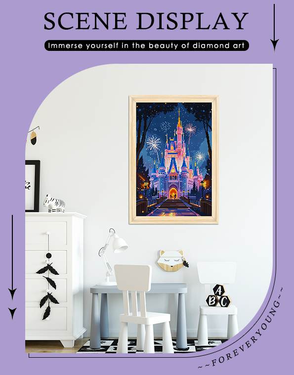 Glimmering Castle Night - Forever Young®️ DIY - 