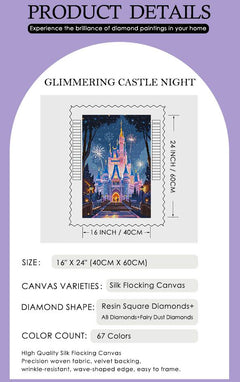 Glimmering Castle Night - Forever Young®️ DIY - 