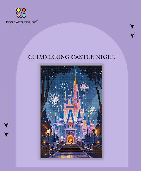 Glimmering Castle Night - Forever Young®️ DIY - 