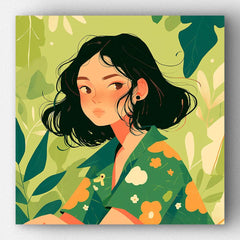 Green Floral Whisper - Forever Young®️ DIY - 