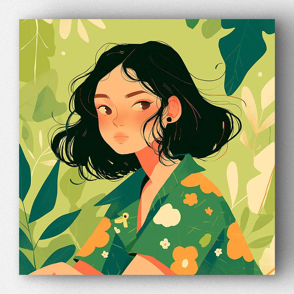 Green Floral Whisper - Forever Young®️ DIY - 