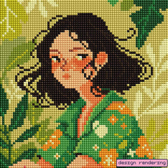 Green Floral Whisper - Forever Young®️ DIY - 
