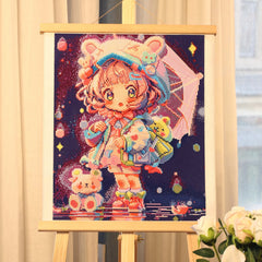 Heart of Adventure: Girl's Edition - Crystal Diamond Painting - Forever Young®️ DIY - 