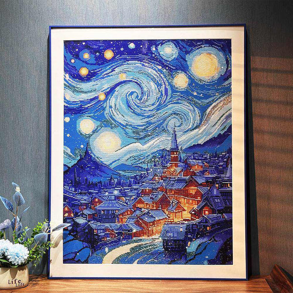Hometown Night - Crystal Diamond Painting - Forever Young®️ DIY - 