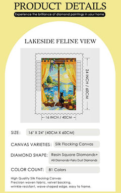 Lakeside Feline View - Forever Young®️ DIY - 