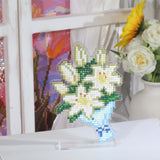 Lily of the Valley Bouquet Acrylic Diamond Art Display Stand - Forever Young®️ DIY - 