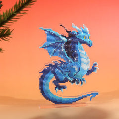 LumiGem Azure Dragon Diamond Painting Stand - Forever Young®️ DIY - 