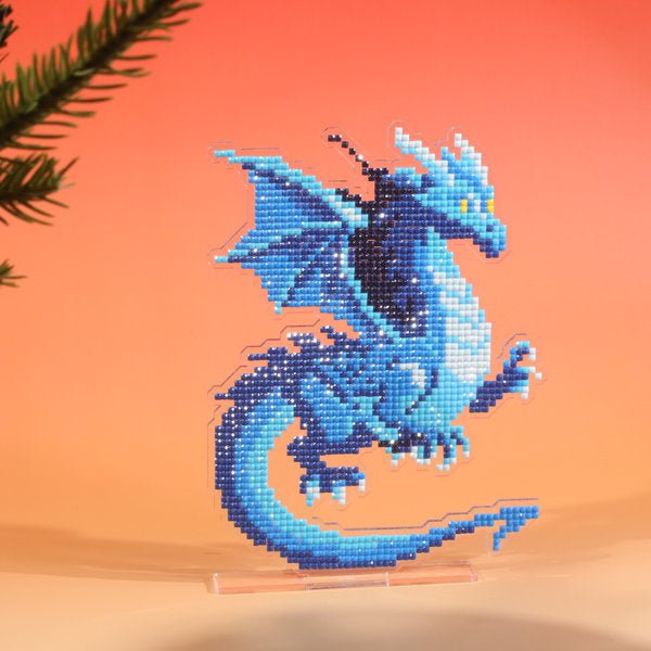 LumiGem Azure Dragon Diamond Painting Stand - Forever Young®️ DIY - 