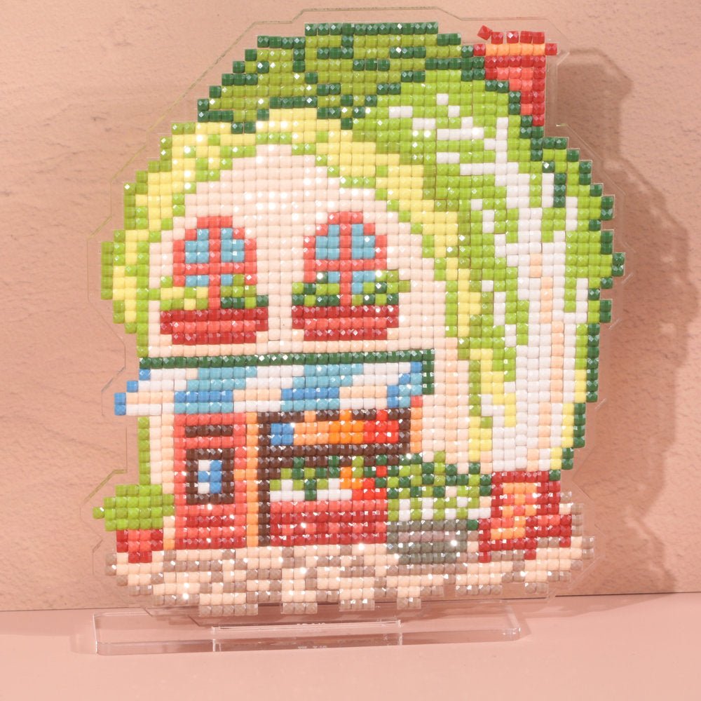 LumiGem Cabbage House Diamond Painting Stand - Forever Young®️ DIY - 