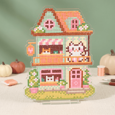 LumiGem Cat Café Diamond Painting Stand