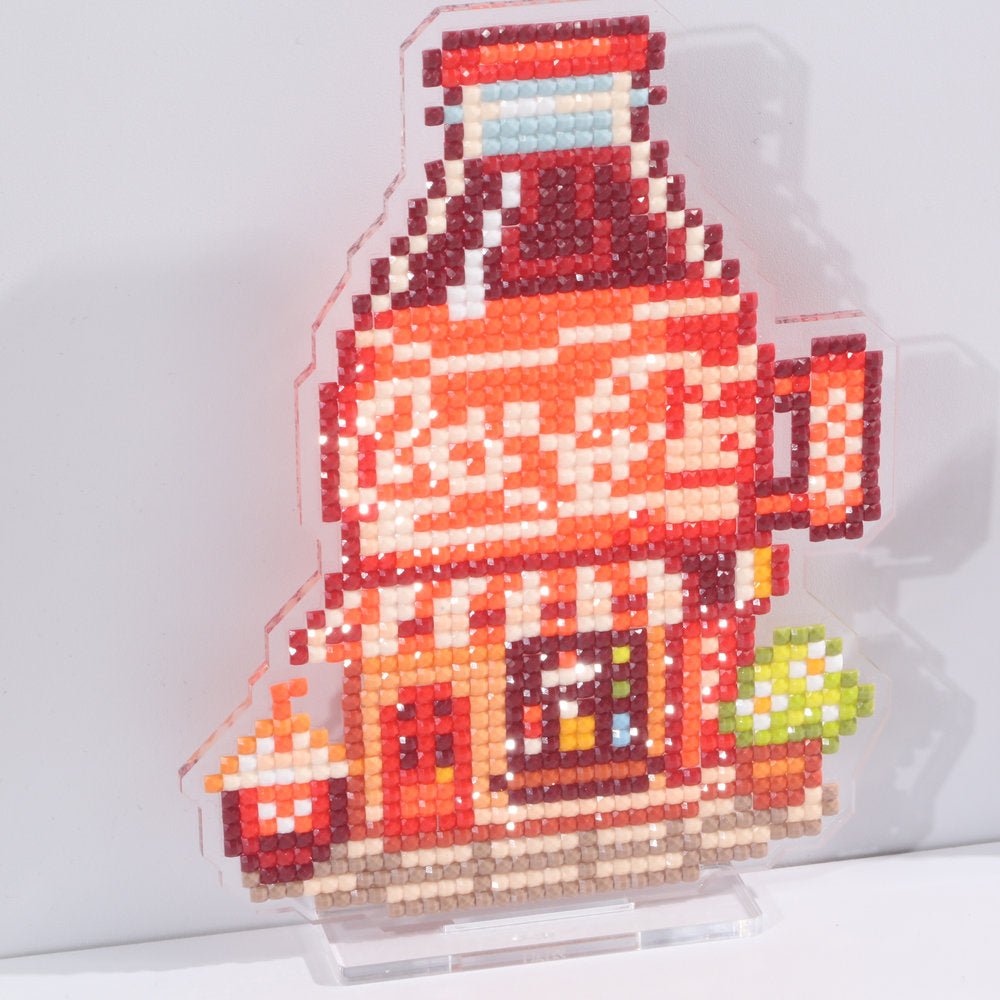 LumiGem Cola House Diamond Painting Stand - Forever Young®️ DIY - 