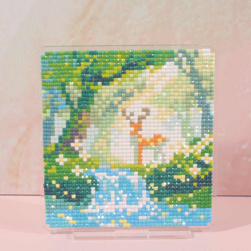 LumiGem Deer Shadows in the Forest Diamond Painting Stand - Forever Young®️ DIY - 