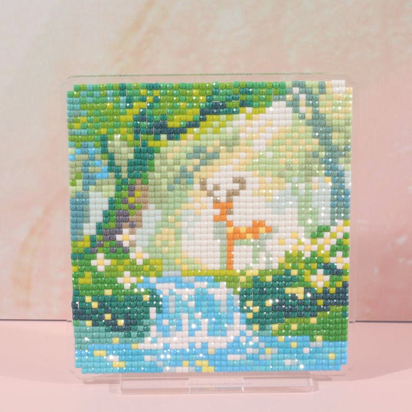 LumiGem Deer Shadows in the Forest Diamond Painting Stand - Forever Young®️ DIY - 