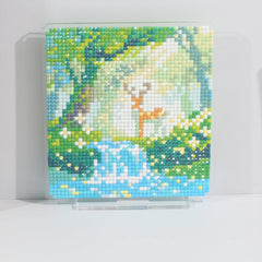 LumiGem Deer Shadows in the Forest Diamond Painting Stand - Forever Young®️ DIY - 