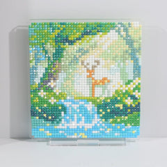 LumiGem Deer Shadows in the Forest Diamond Painting Stand - Forever Young®️ DIY - 