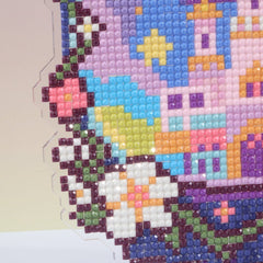 LumiGem Dreamy Star Castle Diamond Painting Stand - Forever Young®️ DIY - 