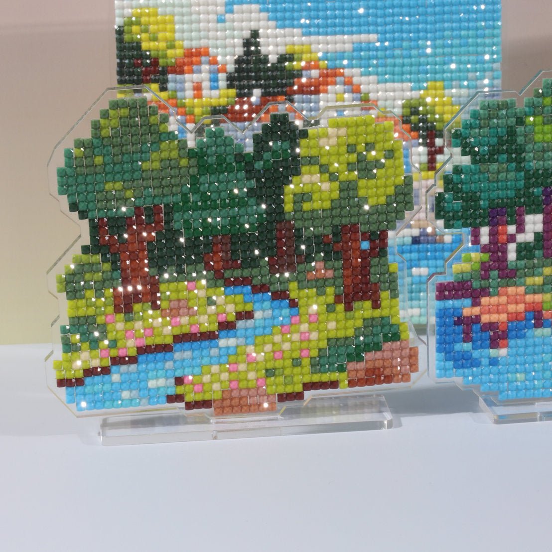 LumiGem Forest Vignette Diamond Painting Stand - Forever Young®️ DIY - 