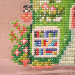 LumiGem Green Pear House Diamond Painting Stand - Forever Young®️ DIY - 