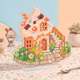 LumiGem Ice Cream House Diamond Painting Stand - Forever Young®️ DIY - 