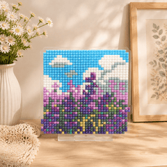 LumiGem Lavender Miniature Scene Diamond Painting Stand - Forever Young®️ DIY - 