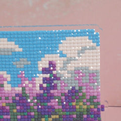 LumiGem Lavender Miniature Scene Diamond Painting Stand - Forever Young®️ DIY - 
