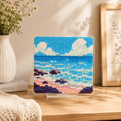 LumiGem Let’s Go See the Sea Together Diamond Painting Stand - Forever Young®️ DIY - 