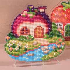 LumiGem Mangosteen House Diamond Painting Stand - Forever Young®️ DIY - 