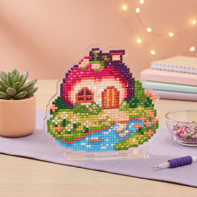 LumiGem Mangosteen House Diamond Painting Stand - Forever Young®️ DIY - 