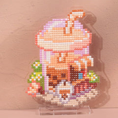 LumiGem Milk Tea House Diamond Painting Stand - Forever Young®️ DIY - 
