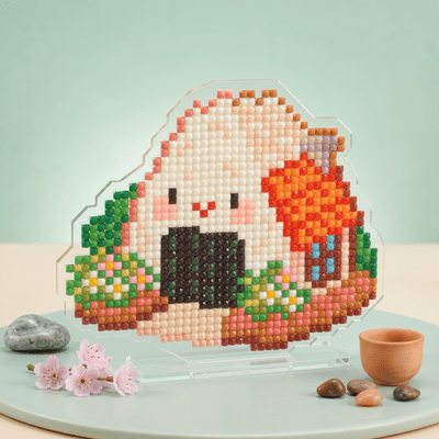 LumiGem Onigiri House Diamond Painting Stand - Forever Young®️ DIY - 