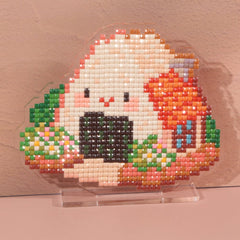 LumiGem Onigiri House Diamond Painting Stand - Forever Young®️ DIY - 