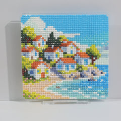 LumiGem Seaside Village Diamond Painting Stand - Forever Young®️ DIY - 