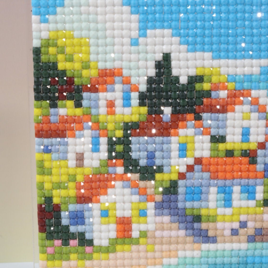 LumiGem Seaside Village Diamond Painting Stand - Forever Young®️ DIY - 