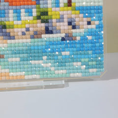 LumiGem Seaside Village Diamond Painting Stand - Forever Young®️ DIY - 