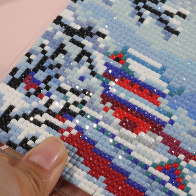 LumiGem Snow Charm of the Ancient Temple Diamond Painting Stand - Forever Young®️ DIY - 