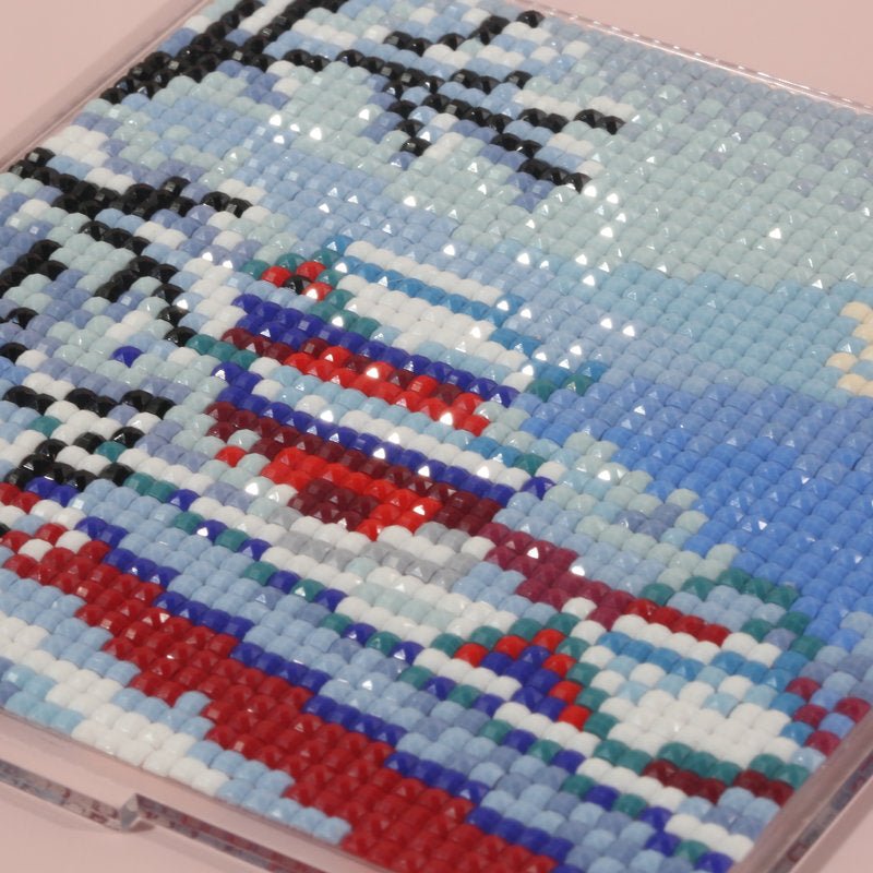 LumiGem Snow Charm of the Ancient Temple Diamond Painting Stand - Forever Young®️ DIY - 