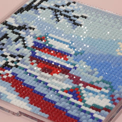 LumiGem Snow Charm of the Ancient Temple Diamond Painting Stand - Forever Young®️ DIY - 