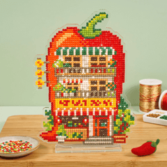LumiGem Spicy Hot Pot Shop Diamond Painting Stand - Forever Young®️ DIY - 
